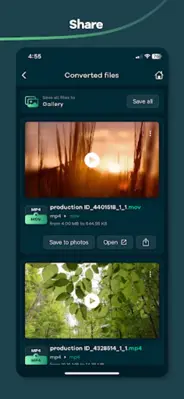 Video converter android App screenshot 9