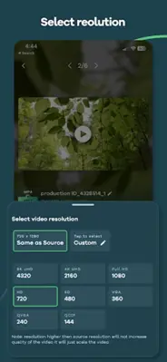 Video converter android App screenshot 10