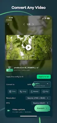 Video converter android App screenshot 15